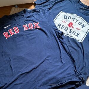 Nike Boston Red Sox Navy T-Shirts set of 2